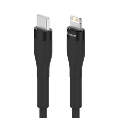 Ringke USB-C καλώδιο – Lightning 480Mb / s 20W 1.2m black (CB60112RS)