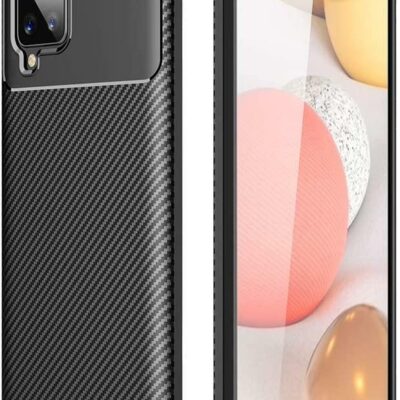 TechWave Carbon Fiber case for Samsung Galaxy A12 black
