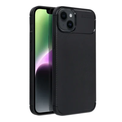 TechWave Carbon Fiber case for iPhone 14 Plus black