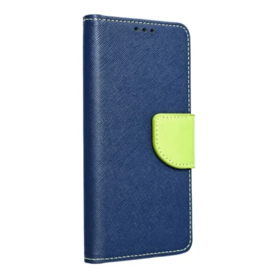 TechWave Fancy Book case for Samsung Galaxy S23 Fe Navy / Lime