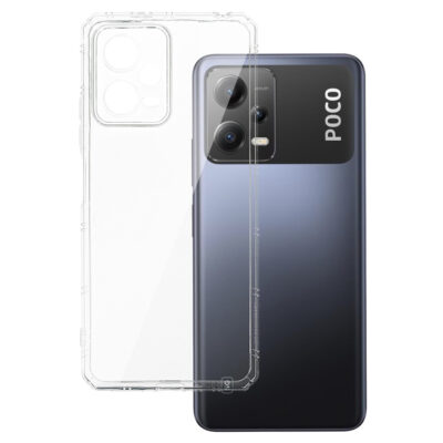 TechWave Lines Clear case for Xiaomi Redmi Note 12 5G transparent