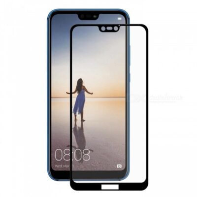 TechWave 5D Full Glue Tempered Glass for Huawei P20 Lite black