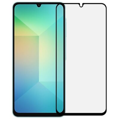 TechWave 5D Full Glue Tempered Glass for Samsung Galaxy A06 black