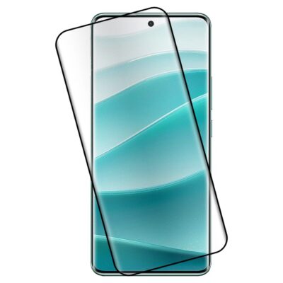 TechWave 5D Full Glue Ceramic Glass for Xiaomi Redmi Note 14 Pro 5G black