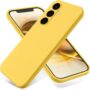 TechWave Soft Silicone case for Samsung Galaxy S23 FE yellow