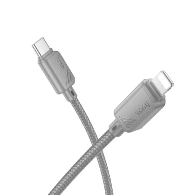 HOCO X113 καλώδιο Type-C σε Lightning, PD 27W, 1μ, γκρι