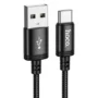 HOCO X91 καλώδιο USB-A σε USB-C, 3A, 3 μ, μαύρο