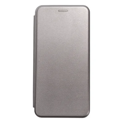 TechWave Curved Book case for Samsung Galaxy A16 grey