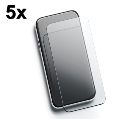TechWave Tempered Glass 9H 2D (case friendly) for Apple iPhone 12 / 12 Pro (Σετ 5 τεμαχίων – bulk)