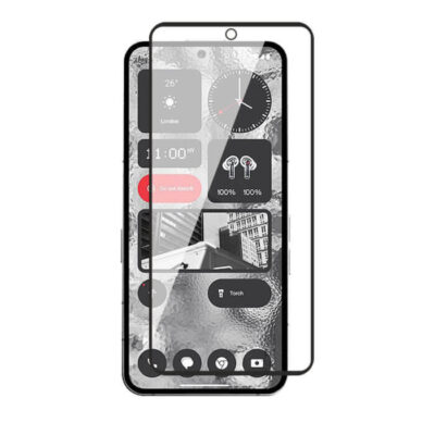TechWave 5D Full Glue Tempered Glass for Nothing Phone (2) black