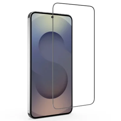 TechWave 5D Full Glue Tempered Glass for Samsung Galaxy S25 Edge black