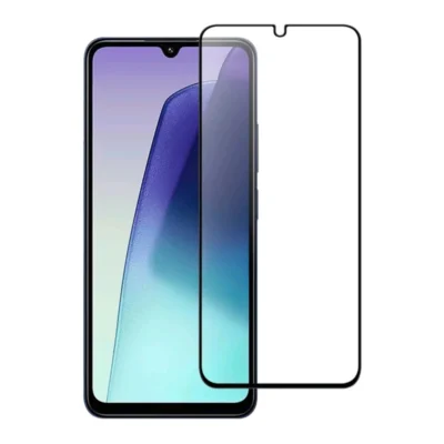 TechWave 5D Full Glue Tempered Glass for Xiaomi Redmi 15C black