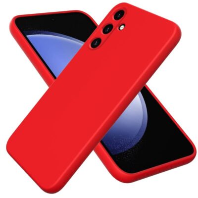 TechWave Soft Silicone case for Samsung Galaxy A17 red