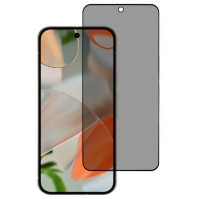 TechWave 5D Full Glue Privacy Tempered Glass for Pixel 10 Pro XL black