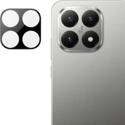 TechWave Full Cover Camera Tempered Glass for Xiaomi 15T black