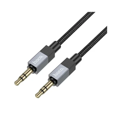 HOCO UPA32 καλώδιο AUX Jack 3.5mm σε Jack 3.5mm, 1μ, μαύρο