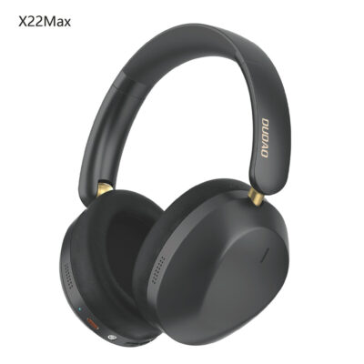 Dudao X22 Max ασύρματα On-Ear ακουστικά, Bluetooth, ANC, μαύρο