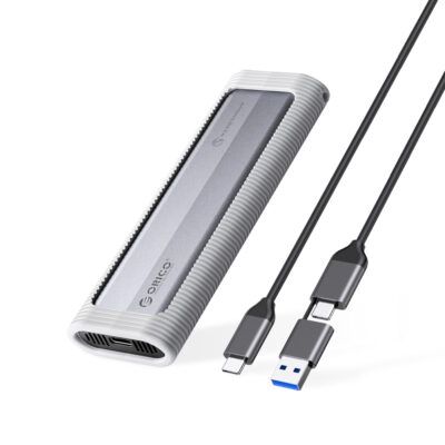 Orico AXM2F-V1 εξωτερική θήκη M.2 NGFF SSD, USB-C, 5Gbps, γκρι