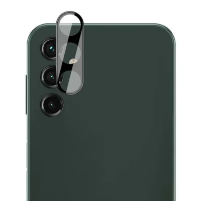 TechWave Full Cover Camera Tempered Glass for Samsung Galaxy A17 black