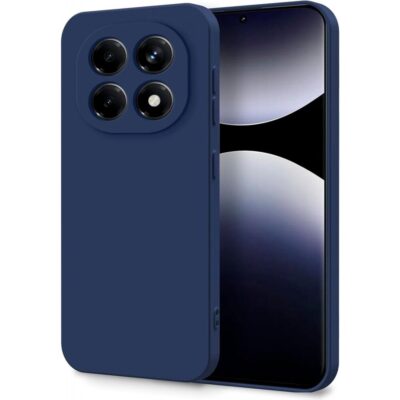 TechWave Soft Silicone case for Xiaomi Redmi Note 15 Pro+ 5G navy blue
