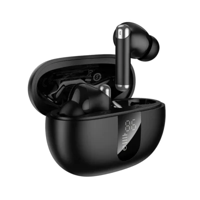 Hoco EQ26 ασύρματα ακουστικά TWS, Bluetooth 5.3, ANC + ENC, μαύρο