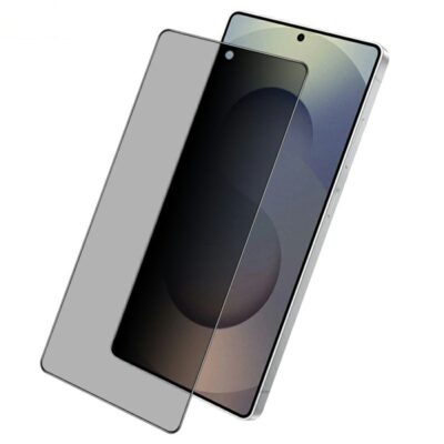 TechWave 5D Full Glue Privacy Tempered Glass for Samsung Galaxy S26 Ultra black
