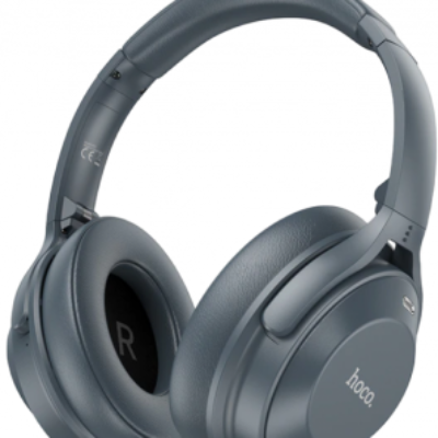 Hoco W37 Sound ασύρματα ακουστικά, ANC, Bluetooth 5.3, smoky blue