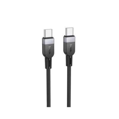 Hoco X109 καλώδιο φόρτισης – δεδομένων, USB-C σε USB-C ,60W PD, 2μ, μαύρο