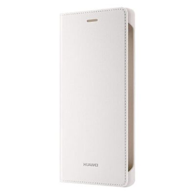 Original Huawei P8 Flip Cover Case – White