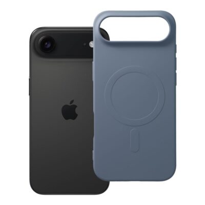Case for iPhone 17 AIR Silicone Mag Cover compatible with MagSafe (big hole) jasnoniebieski