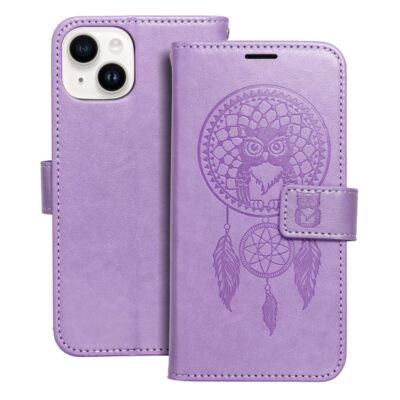 Flip case for iPhone 14 Mezzo Book dreamcatcher violet