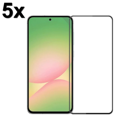 TechWave 5D Full Glue Tempered Glass for Samsung Galaxy A37 5G black (Σετ 5 τεμαχίων – bulk)