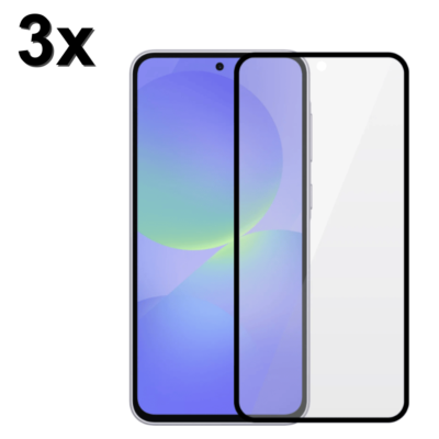 TechWave 5D Full Glue Tempered Glass for Samsung Galaxy A57 5G black (Σετ 3 τεμαχίων – bulk)