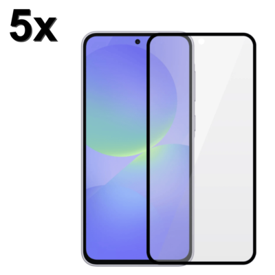 TechWave 5D Full Glue Tempered Glass for Samsung Galaxy A57 5G black (Σετ 5 τεμαχίων – bulk)