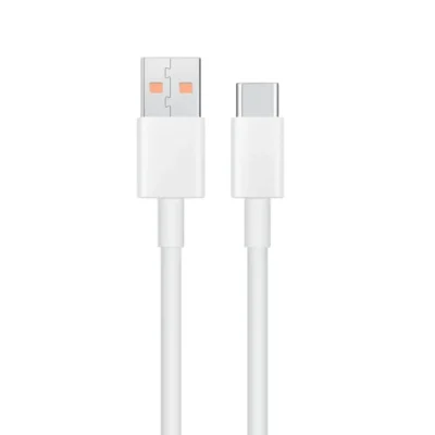 Xiaomi οriginal καλώδιο φόρτισης – δεδομένων USB-A σε Type-C, 6A, 1m, λευκό (Bulk)