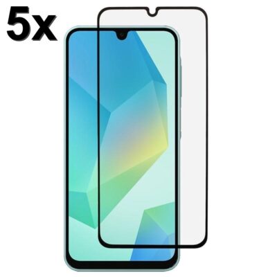 TechWave 5D Full Glue Tempered Glass for Xiaomi Redmi 17C 5G black (Σετ 5 τεμαχίων – bulk)