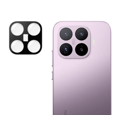 TechWave Full Cover Camera Tempered Glass for Xiaomi 17T black