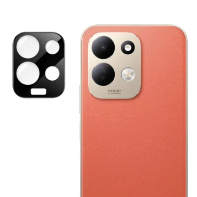 TechWave Full Cover Camera Tempered Glass for Xiaomi Redmi 17 4G / 5G black