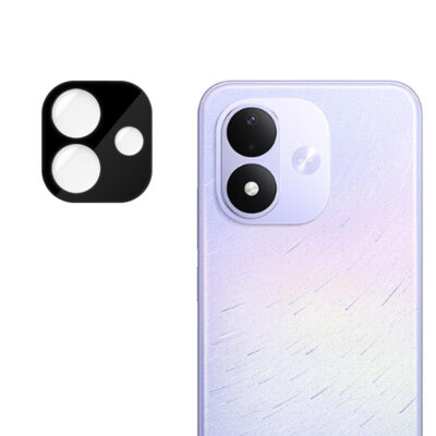 TechWave Full Cover Camera Tempered Glass for Xiaomi Redmi Note 17 4G / 5G black