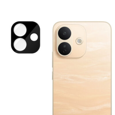 TechWave Full Cover Camera Tempered Glass for Xiaomi Redmi Note 17 Pro 5G black