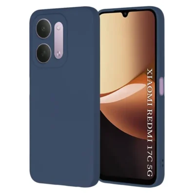 TechWave Matt case for Xiaomi Redmi 17C 5G navy blue